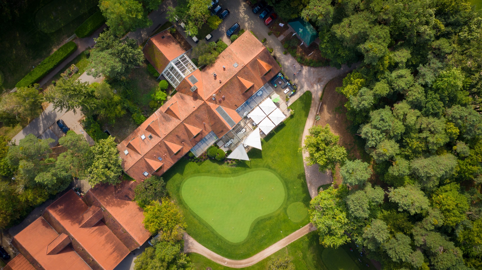 Birdseye view Clubhouse